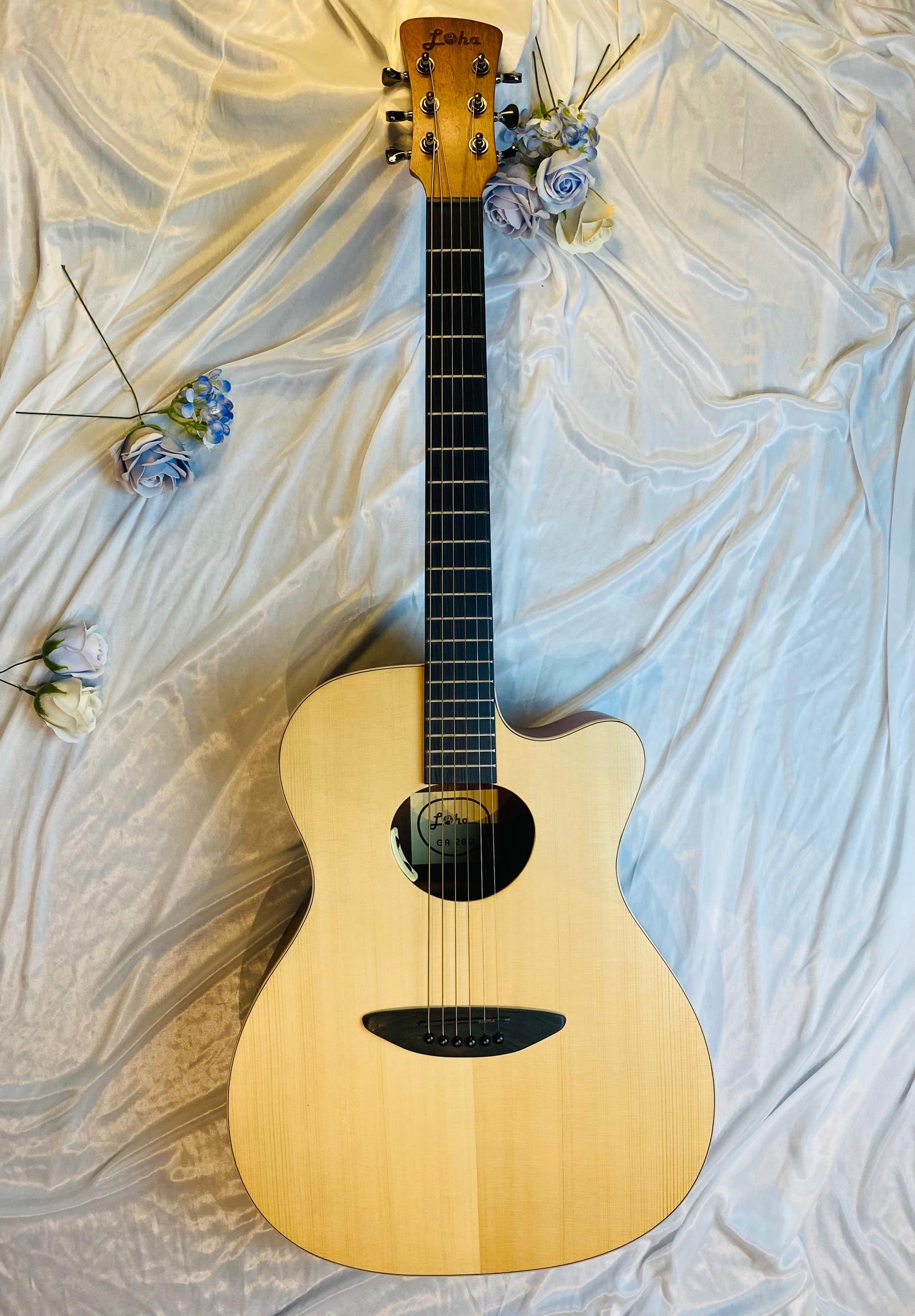LOHA GA28Q Acoustic Guitar