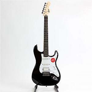 Squier Bullet Tremolo Stratocaster Electric Guitar, Laurel FB – Black