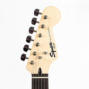 Squier Bullet Tremolo Stratocaster Electric Guitar, Laurel FB – Black