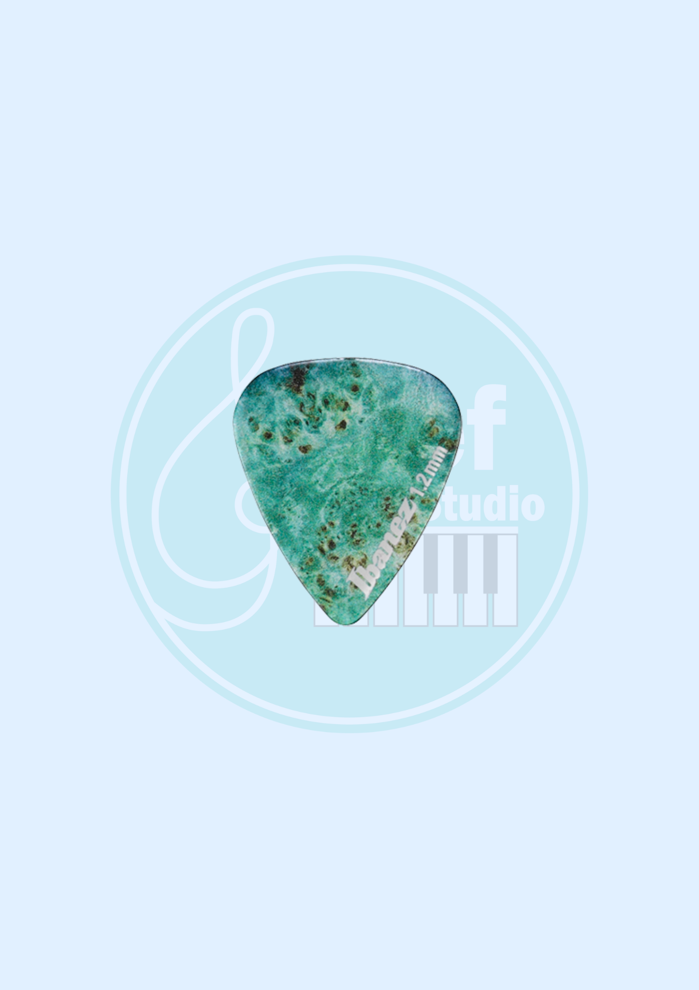 JAPAN IBANEZ CP14XH-P1 Jade Green Guitar Picks