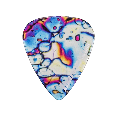 JAPAN IBANEZ CP14XH-P6 Flame Blue Guitar Picks