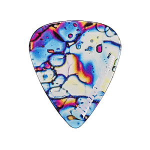 JAPAN IBANEZ CP14XH-P6 Flame Blue Guitar Picks