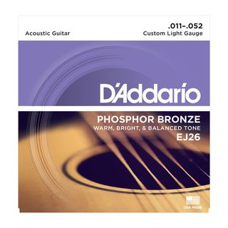 D'ADDARIO EJ26 - PHOSPHOR BRONZE Acoustic Guitar Strings