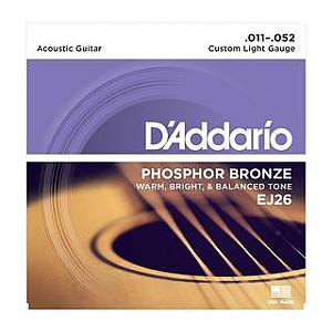 D'ADDARIO EJ26 - PHOSPHOR BRONZE Acoustic Guitar Strings