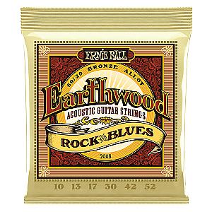 ERNIE BALL 2008 - EARTHWOOD - ROCK & BLUES (80/20 BRONZE) Acoustic Guitar Strings