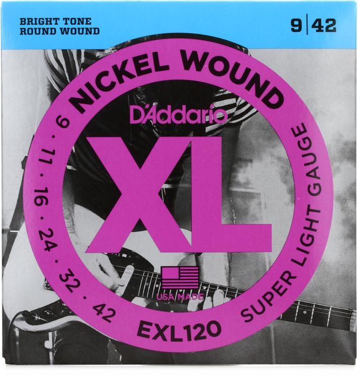 D'ADDARIO EXL120 - NICKEL WOUND Electric Guitar Strings