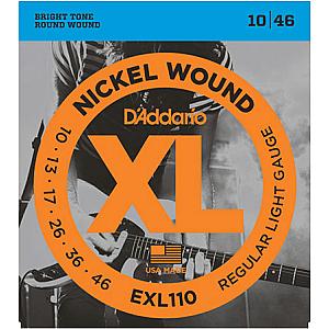 D'ADDARIO EXL110 - NICKEL WOUND Electric Guitar Strings