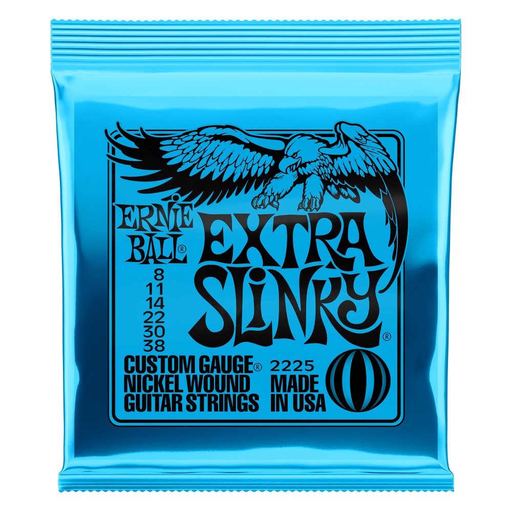 ERNIE BALL 2225 - EXTRA SLINKY NICKEL WOUND Electric Guitar Strings
