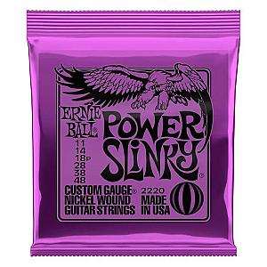ERNIE BALL 2220 - POWER SLINKY NICKEL WOUND Electric Guitar Strings