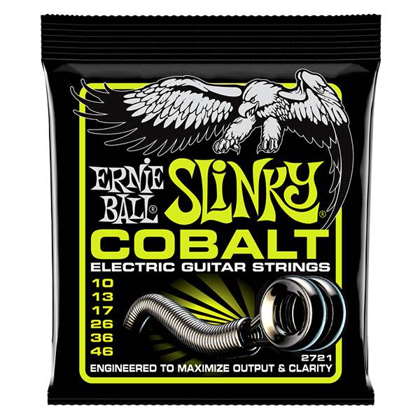 ERNIE BALL 2721 - SLINKY COBALT Electrical Guitar Strings