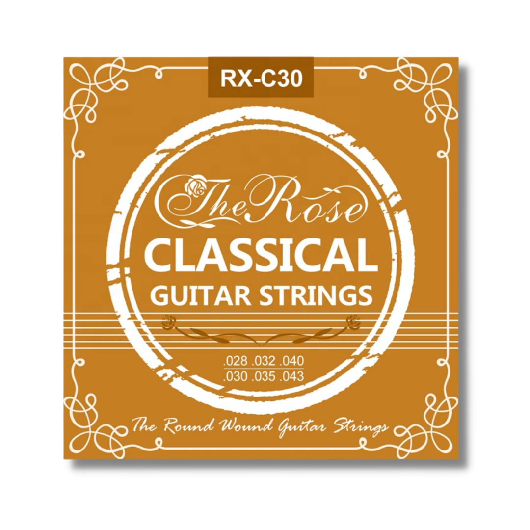 THE ROSE RX-C30 Classical Guitar Strings Set Nylon Normal Tension