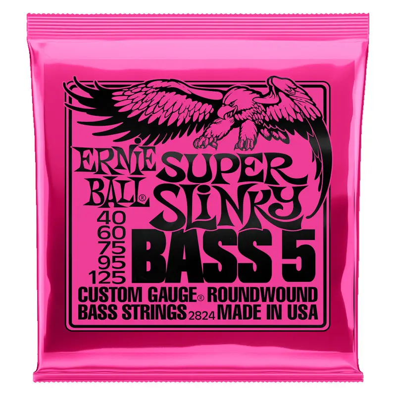 ERNIE BALL 2824 - SUPER SLINKY BASS 5 Electric Bass Strings