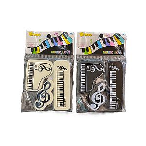 PIANO KEYBOARD MUSIC NOTE ERASER-